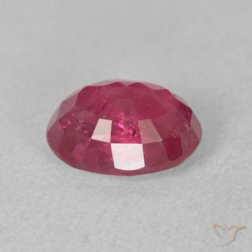 9,17 ctw natürlicher rötlich-rosa Rubin, Oval, VS-SI