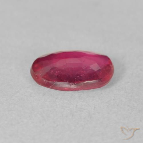 9,17 ctw natürlicher rötlich-rosa Rubin, Oval, VS-SI