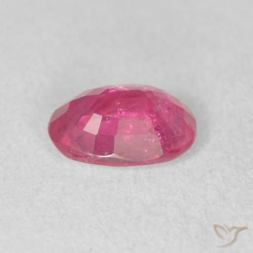 9,17 ctw natürlicher Rosaig-rot Rubin, Oval, VS-SI