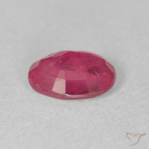 9,17 ctw natürlicher Mittelrot Rubin, Oval, VS-SI