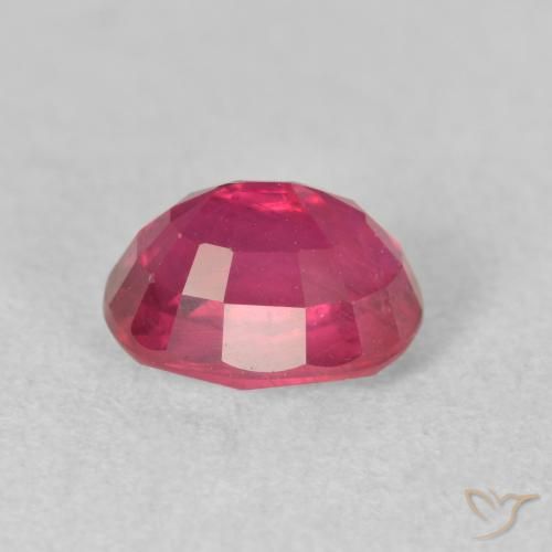 9,17 ctw natürlicher Mittelrot Rubin, Oval, VS-SI