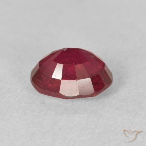 9,17 ctw natürlicher dunkelrot Rubin, Oval, VS-SI