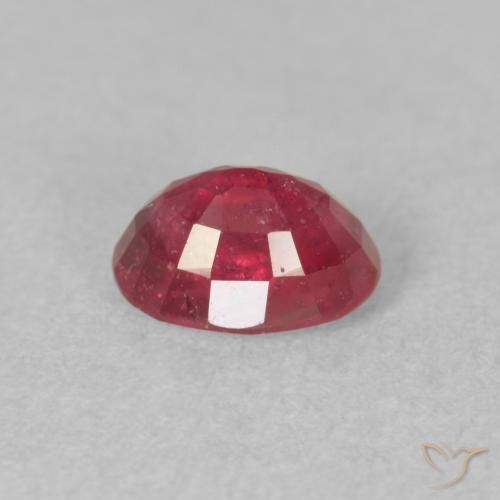 9,17 ctw natürlicher rötlich-rosa Rubin, Oval, VS-SI