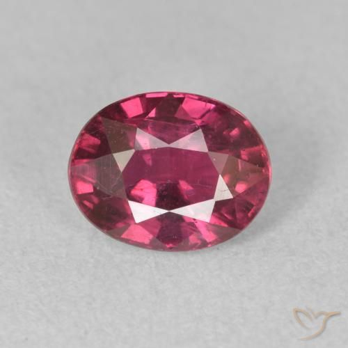 1.92ct Natürlicher Rosaig-rot Rubin, Oval, VS-SI
