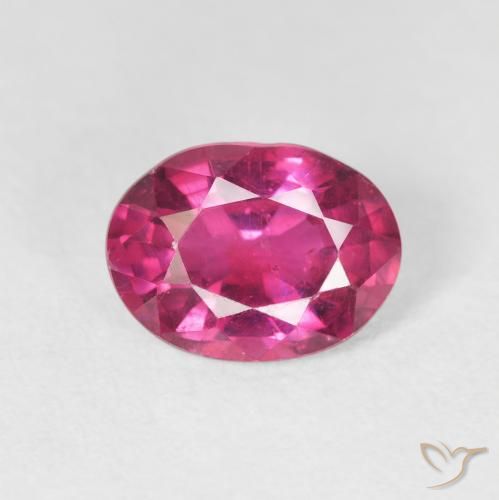 2.17ct Natürlicher pink Rubin, Oval, VS