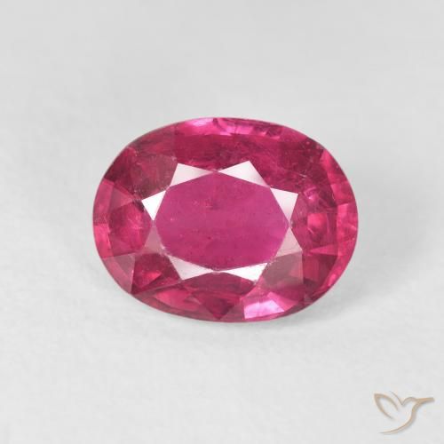 2.53ct Natürlicher pink Rubin, Oval, VS