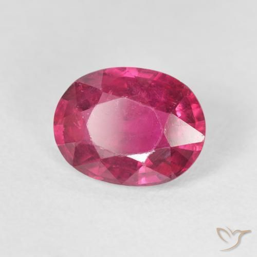 9,17 ctw natürlicher pink Rubin, Oval, VS