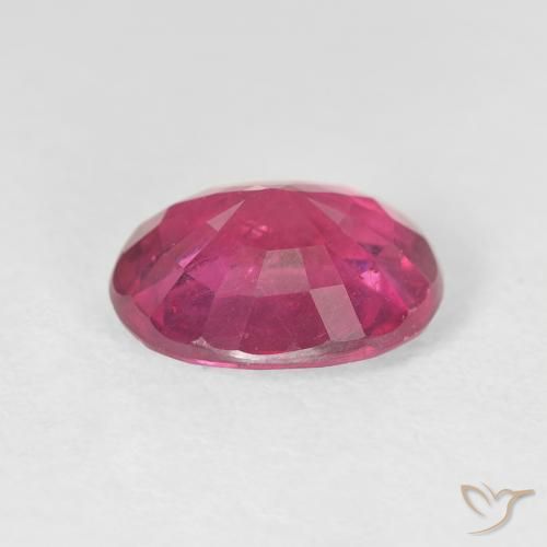 9,17 ctw natürlicher Medium Dark-Pink Rubin, Oval, VS