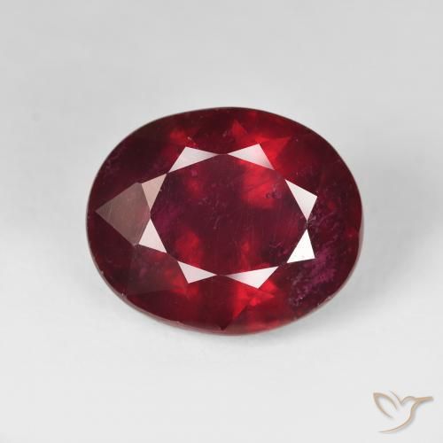 15.06ct Natürlicher Blutrot Rubin, Oval, VS