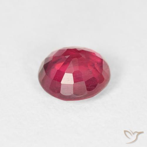 9,17 ctw natürlicher Medium Dark-Red Rubin, Runden, VS