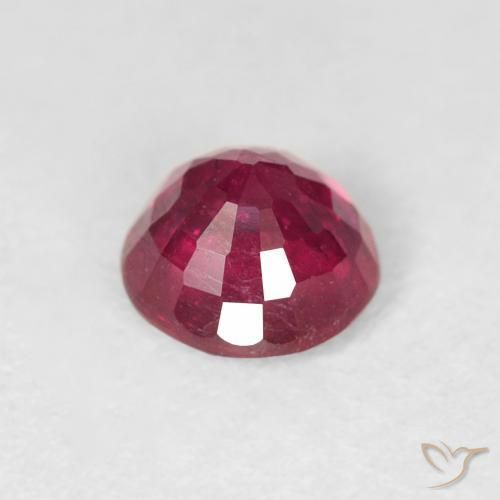 9,17 ctw natürlicher Medium Dark-Red Rubin, Runden, VS