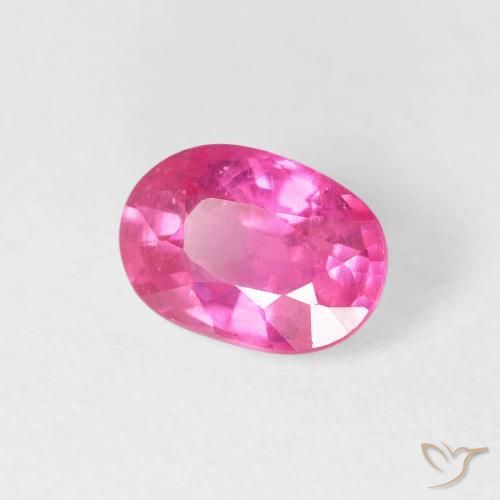 9,17 ctw natürlicher Tiefes Magenta Rubin, Oval, VS