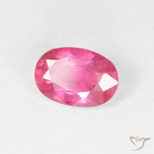 9,17 ctw natürlicher pink Rubin, Oval, VS