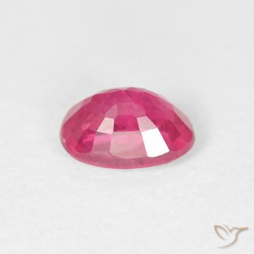 9,17 ctw natürlicher Tiefes Magenta Rubin, Oval, VS