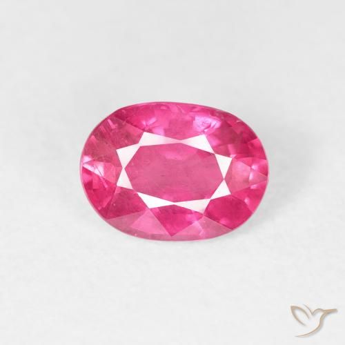 1.15ct Natürlicher Tiefes Magenta Rubin, Oval, VS