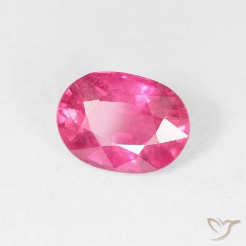 9,17 ctw natürlicher Tiefes Magenta Rubin, Oval, VS