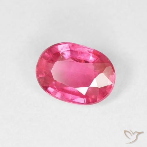 9,17 ctw natürlicher Tiefes Magenta Rubin, Oval, VS