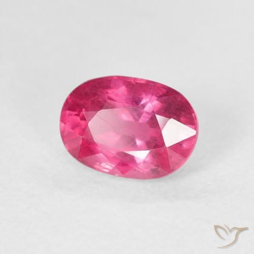 9,17 ctw natürlicher Tiefes Magenta Rubin, Oval, VS