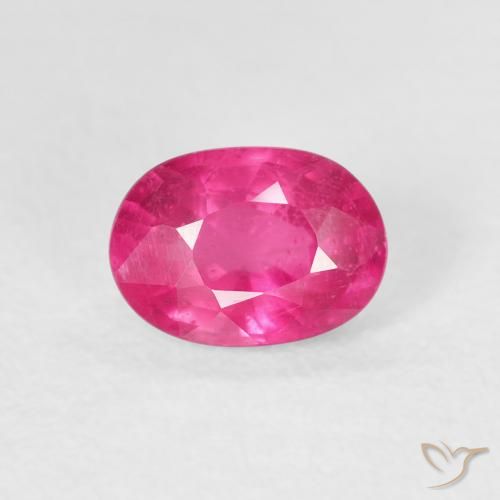 1.16ct Natürlicher Tiefes Magenta Rubin, Oval, VS