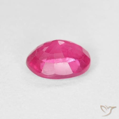 9,17 ctw natürlicher Tiefes Magenta Rubin, Oval, VS