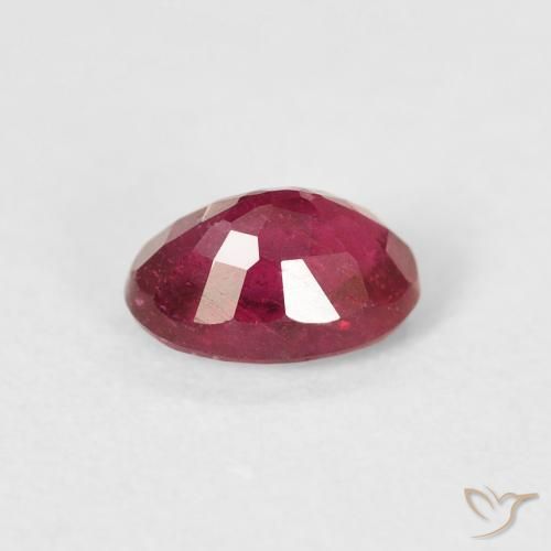 9,17 ctw natürlicher Mittelrot Rubin, Oval, VS-SI