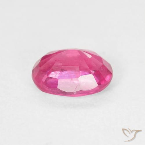 9,17 ctw natürlicher Dunkelpink Rubin, Oval, VS