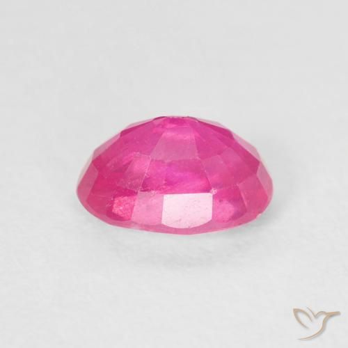9,17 ctw natürlicher Tiefes Magenta Rubin, Oval, VS
