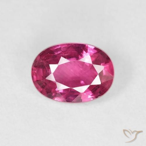 1.16ct Natürlicher pink Rubin, Oval, VS