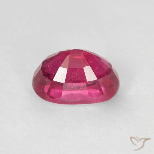 9,17 ctw natürlicher Dunkelpink Rubin, Oval, VS