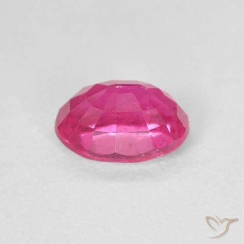 9,17 ctw natürlicher Dunkelpink Rubin, Oval, VS