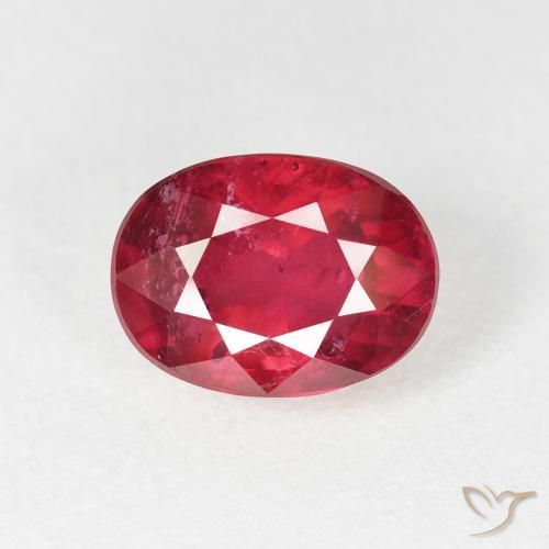 2.49ct Natürlicher Tiefrot Rubin, Oval, VS