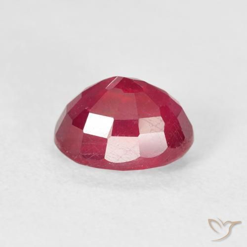 9,17 ctw natürlicher Mittelrot Rubin, Oval, VS