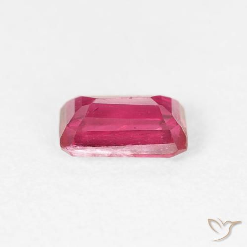 9,17 ctw natürlicher rötlich-rosa Rubin, Oktagonschliff, VS