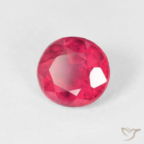9,17 ctw natürlicher pink Rubin, Runden, VS