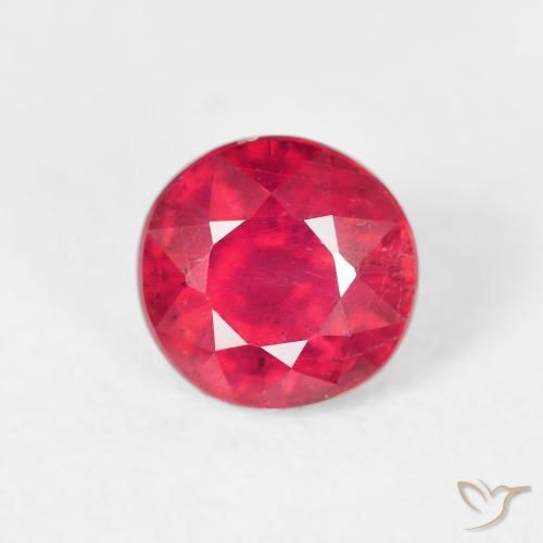 1.46ct Natürlicher Magentarosa Rubin, Runden, VS
