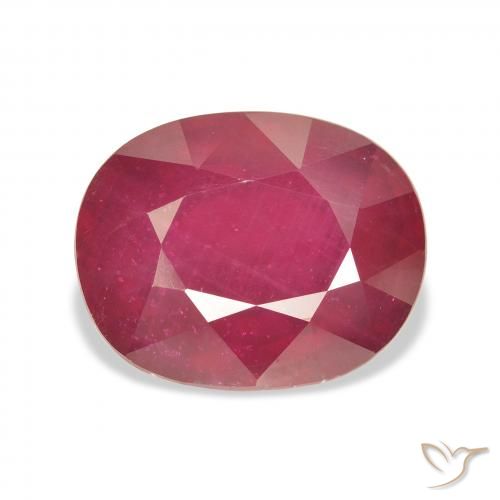 11.24ct Natürlicher Marmelade Rot Rubin, Oval, VS