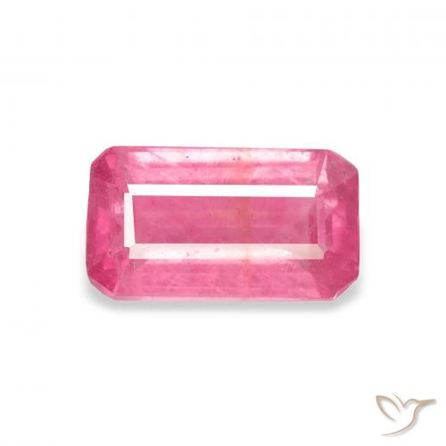 1.96ct Natürlicher Mittelrosa Rubin, Smaragdschliff, VS-SI
