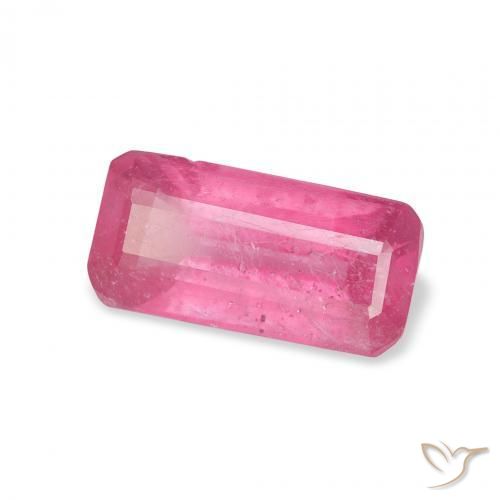 9,17 ctw natürlicher Medium Dark-Pink Rubin, Oktagonschliff, SI