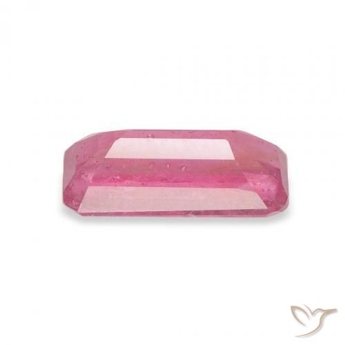 9,17 ctw natürlicher Medium Dark-Pink Rubin, Oktagonschliff, SI