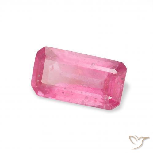 9,17 ctw natürlicher Medium Dark-Pink Rubin, Oktagonschliff, SI