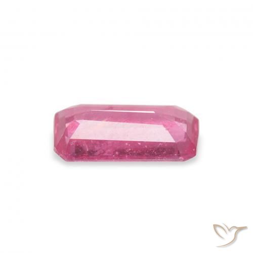 9,17 ctw natürlicher Medium Dark-Pink Rubin, Oktagonschliff, VS-SI