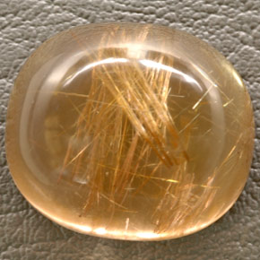 48,93 ctw natürlicher gelber Rutilquarz, Transparent, Transparent / Lichtdurchlässig