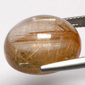 18,48 ctw natürlicher gelber Rutilquarz, Transparent, Transparent / Lichtdurchlässig