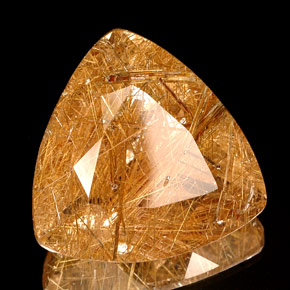 41,54 ctw natürlicher gelber Rutilquarz, Transparent, Transparent / Lichtdurchlässig