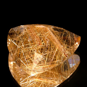 41,54 ctw natürlicher gelber Rutilquarz, Transparent, Transparent / Lichtdurchlässig