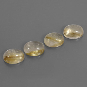  ct natürliche gelber Rutilquarz-Edelsteine, Transparent, Transparent / Lichtdurchlässig