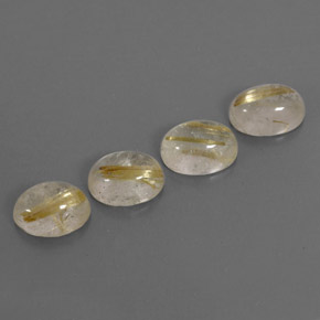  ct natürliche gelber Rutilquarz-Edelsteine, Transparent, Transparent / Lichtdurchlässig
