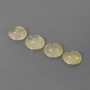  ct natürliche gelber Rutilquarz-Edelsteine, Transparent, Transparent / Lichtdurchlässig