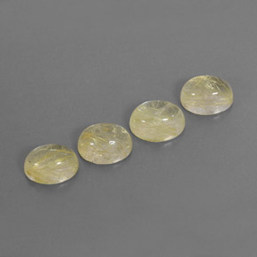  ct natürliche gelber Rutilquarz-Edelsteine, Transparent, Transparent / Lichtdurchlässig