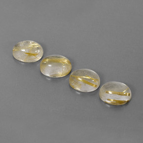  ct natürliche gelber Rutilquarz-Edelsteine, Transparent, Transparent / Lichtdurchlässig